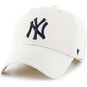 czapki-curva-krem-tasma-regulowana-frontal-grande-new-york-yankees-mlb-47-brand