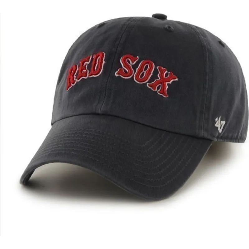czapki-curva-granatowy-tasma-regulowana-nombre-frontal-grande-boston-red-sox-mlb-47-brand