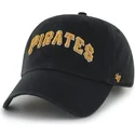czarna-czapka-z-zakrzywionym-daszkiem-z-duzym-frontowym-napisem-mlb-pittsburgh-pirates-od-47-brand