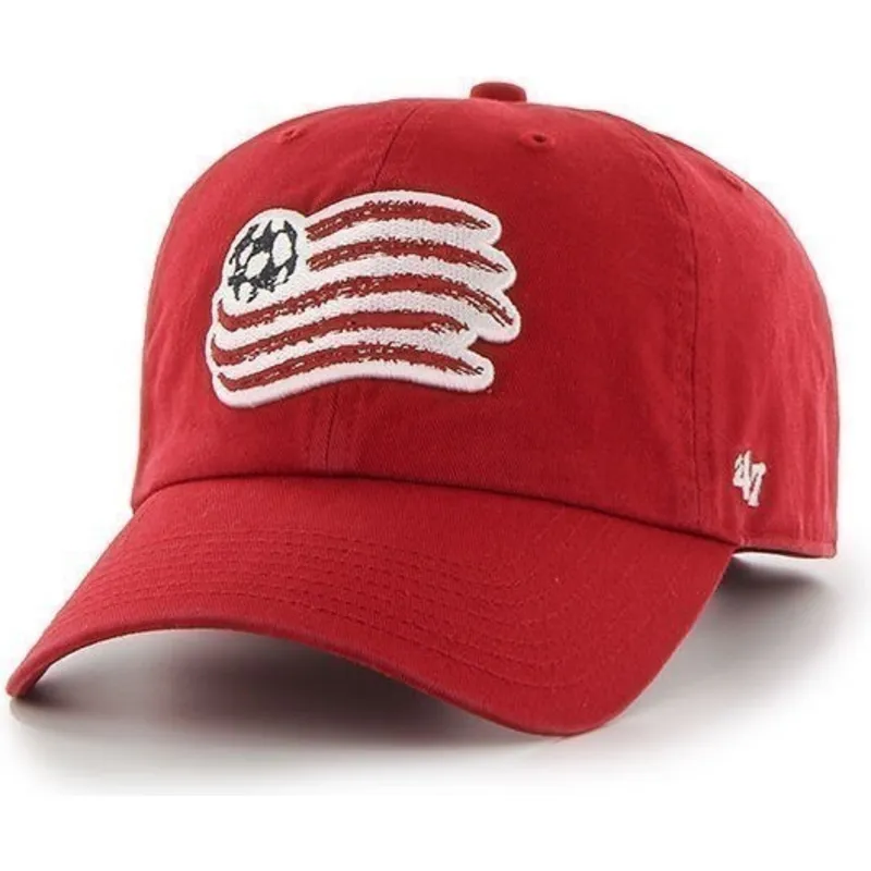 czapki-curva-czerwony-tasma-regulowana-frontal-grande-new-england-revolution-fc-major-league-soccer-47-brand