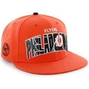 czapki-plana-pomaranczowy-snapback-philadelphia-flyers-nhl-47-brand
