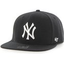 plaska-czapka-czarna-snapback-dla-dziecka-new-york-yankees-mlb-47-brand