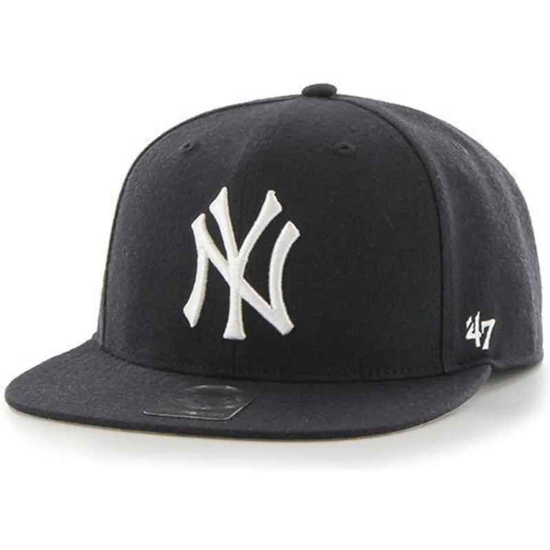 czapki-plana-granatowy-snapback-dla-dziecka-new-york-yankees-mlb-47-brand