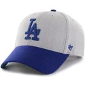 czapki-curva-szary-tasma-regulowana-los-angeles-dodgers-mlb-47-brand