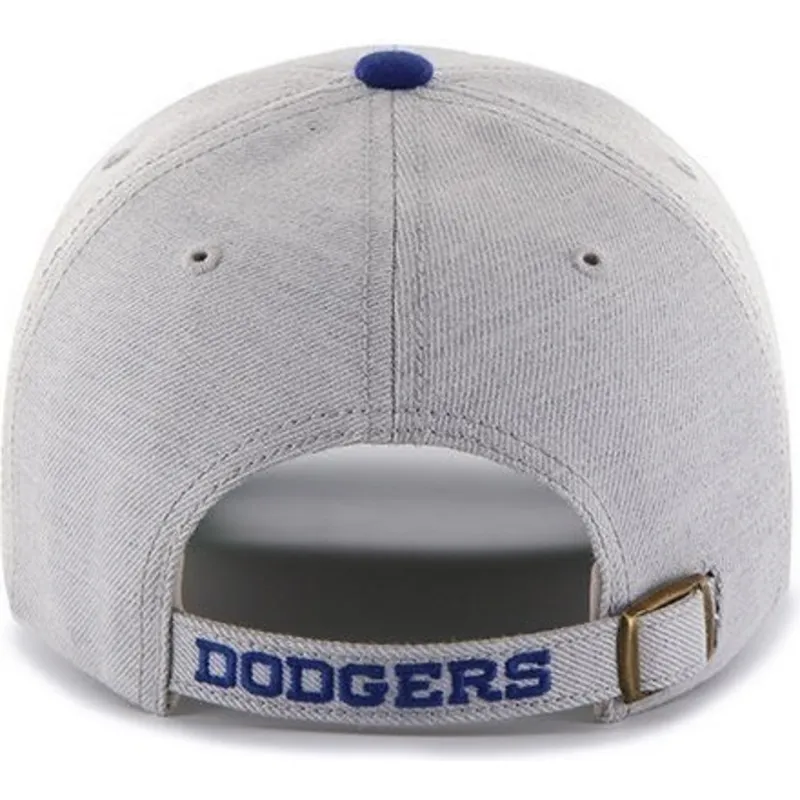 czapki-curva-szary-tasma-regulowana-los-angeles-dodgers-mlb-47-brand