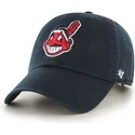 czapki-curva-granatowy-tasma-regulowana-cleveland-indians-mlb-47-brand