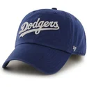 niebieska-czapka-z-zakrzywionym-daszkiem-z-logo-liter-los-angeles-dodgers-mlb-clean-up-od-47-brand