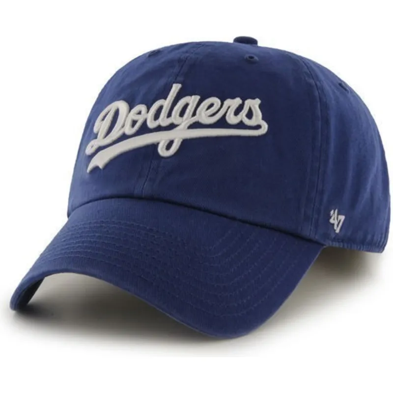 czapki-curva-niebieski-tasma-regulowana-de-letras-los-angeles-dodgers-mlb-47-brand