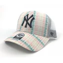 czapki-curva-roz-snapback-estampado-de-flores-new-york-yankees-mlb-47-brand