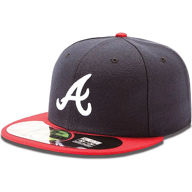 czapki-plana-granatowy-dopasowany-59fifty-authentic-on-field-atlanta-braves-mlb-new-era