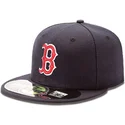 granatowa-czapka-z-plaskim-daszkiem-59fifty-authentic-on-field-boston-red-sox-mlb-od-new-era