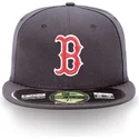 granatowa-czapka-z-plaskim-daszkiem-59fifty-authentic-on-field-boston-red-sox-mlb-od-new-era