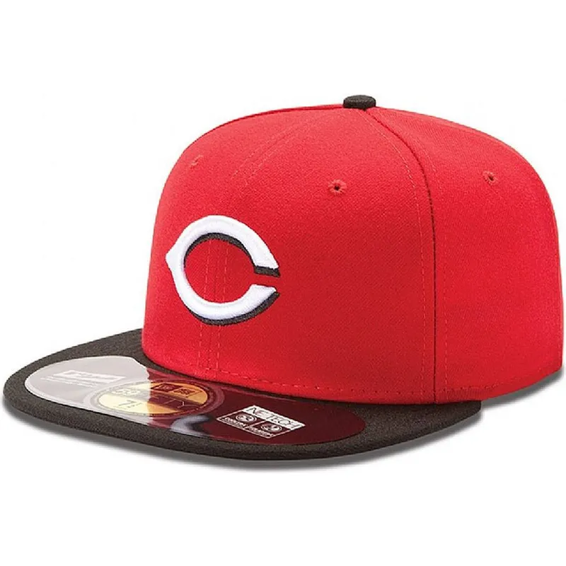 czapki-plana-czerwony-dopasowany-59fifty-authentic-on-field-cincinnati-reds-mlb-new-era
