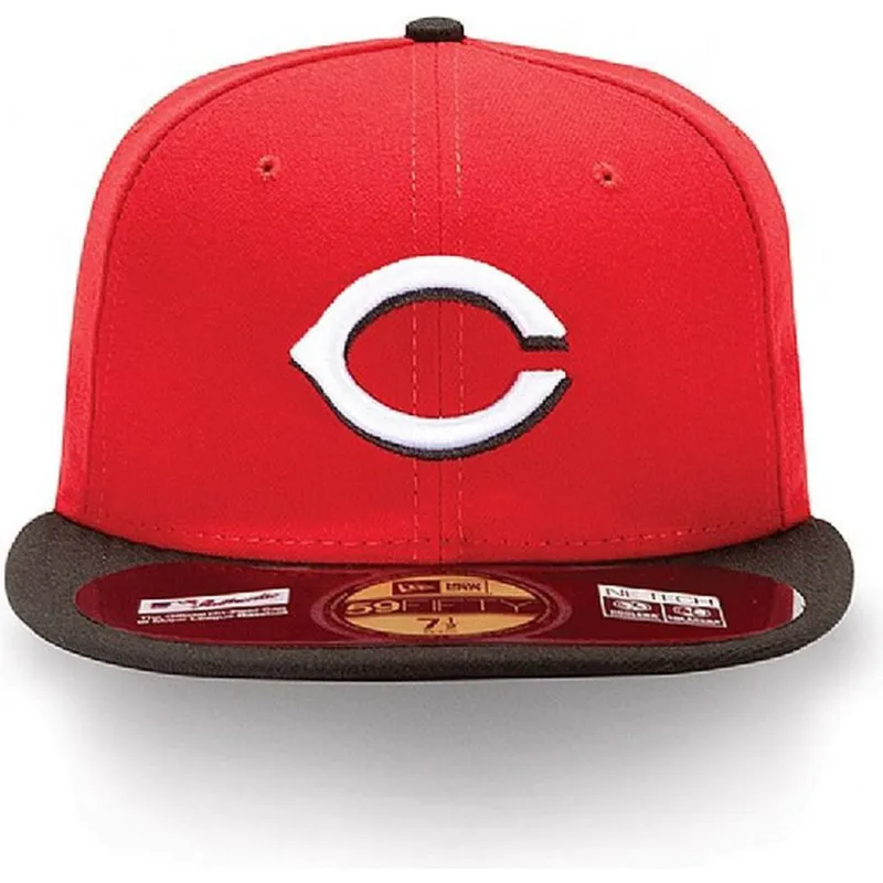 czapki-plana-czerwony-dopasowany-59fifty-authentic-on-field-cincinnati-reds-mlb-new-era