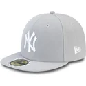 czapki-plana-szary-dopasowany-dla-dziecka-59fifty-essential-new-york-yankees-mlb-new-era