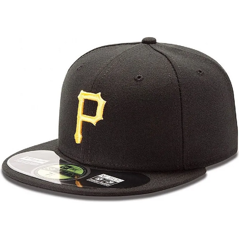 czapki-plana-czarny-dopasowany-59fifty-authentic-on-field-pittsburgh-pirates-mlb-new-era