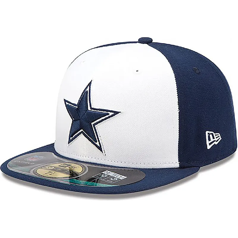 niebieska-plaska-czapka-59fifty-authentic-on-field-game-dallas-cowboys-nfl-new-era