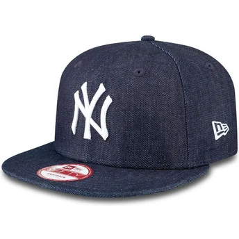granatowa-czapka-z-daszkiem-snapback-9fifty-essential-denim-new-york-yankees-mlb-od-new-era