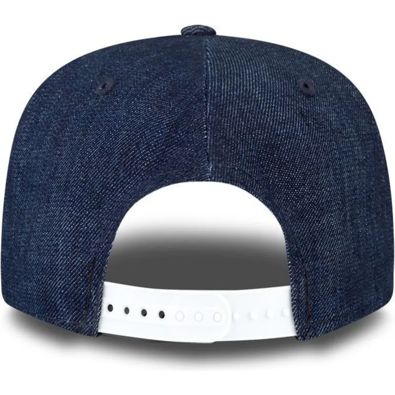 czapki-plana-granatowy-snapback-9fifty-essential-denim-new-york-yankees-mlb-new-era