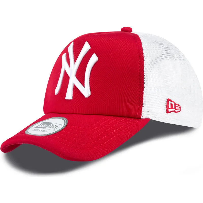 czapki-curva-czerwony-snapback-clean-a-frame-new-york-yankees-mlb-new-era czapki-curva-czerwony-snapback-clean-a-frame-new-york-yankees-mlb-new-era