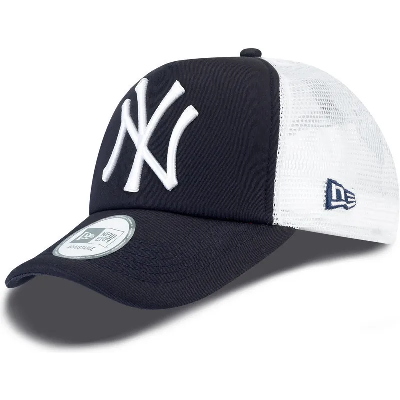 czapki-curva-granatowy-snapback-clean-a-frame-new-york-yankees-mlb-new-era czapki-curva-granatowy-snapback-clean-a-frame-new-york-yankees-mlb-new-era